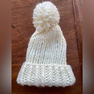 ANTHROPOLIGIE CAROLINE KAUFMAN CABLE KNIT BEANIE